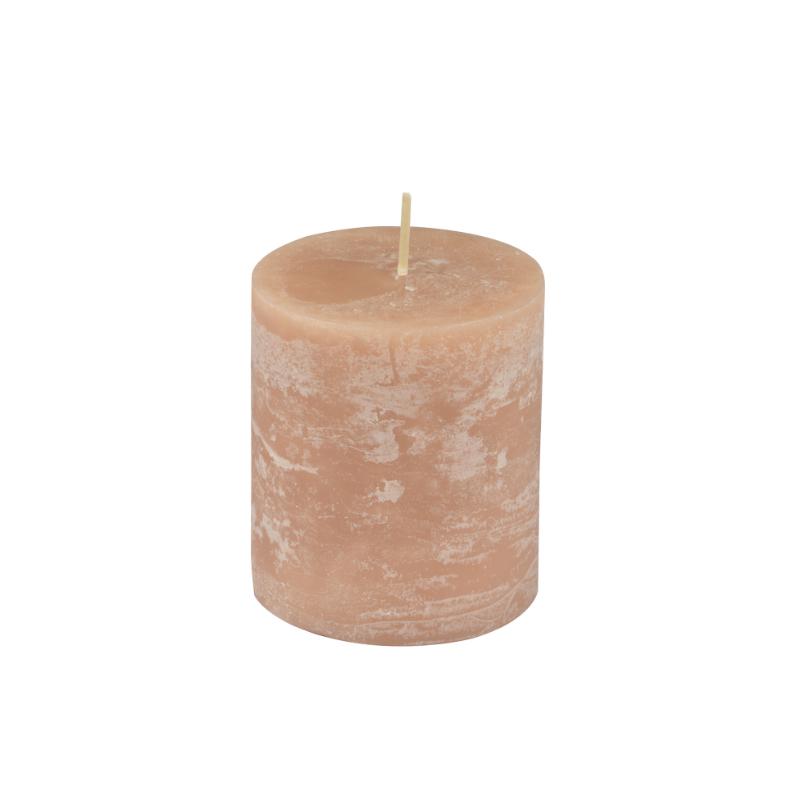 SURGA, ΚΕΡΙ ΚΥΛΙΝΔΡΙΚΟ TAUPE ΡΟΥΣΤΙΚ Φ6,8xΥ7,5cm