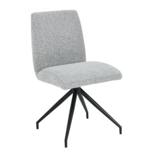ARM ΚΑΡΕΚΛΑ ΓΚΡΙ ΑΝΟΙΧΤΟ ΜΑΥΡΟ ΜΑΤ 47.5x56.5x86cm