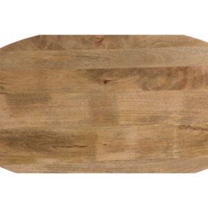 SKORPIO COFFEE TABLE ΚΑΡΥΔΙ ΜΑΥΡΟ 120x60x45