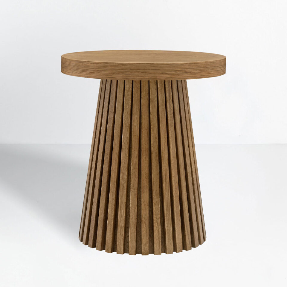FORESTA SIDE TABLE ΦΥΣΙΚΟ 50x50x58cm