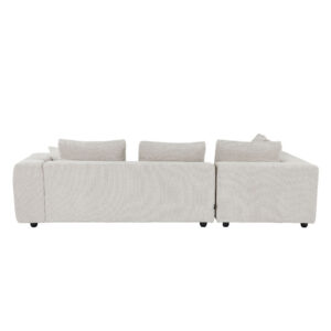 TOMOS ΚΑΝΑΠΕΣ ΓΩΝΙΑ ΑΡΙΣΤΕΡΗ BEIGE LEGASY 15 298x200x85cm
