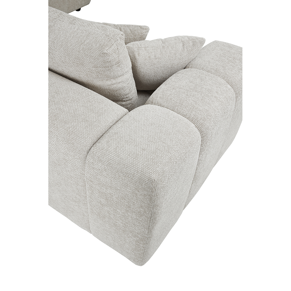 TOMOS ΚΑΝΑΠΕΣ ΓΩΝΙΑ ΑΡΙΣΤΕΡΗ BEIGE LEGASY 15 298x200x85cm