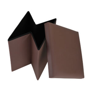 ΣΚΑΜΠΟ CUBE LEATHER ΜΕ ΑΠΟΘΗΚΕΥΤΙΚΟ ΧΩΡΟ ΚΑΦΕ