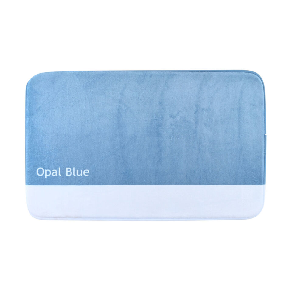 ΤΑΠΕΤΟ ΜΠΑΝΙΟΥ TONE LAB 50x80cm OPAL BLUE
