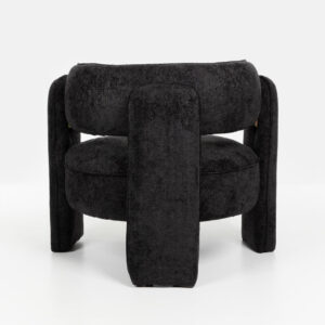 GRADA SMALL ΠΟΛΥΘΡΟΝΑ ΜΑΥΡΟ 79x85x70.5cm