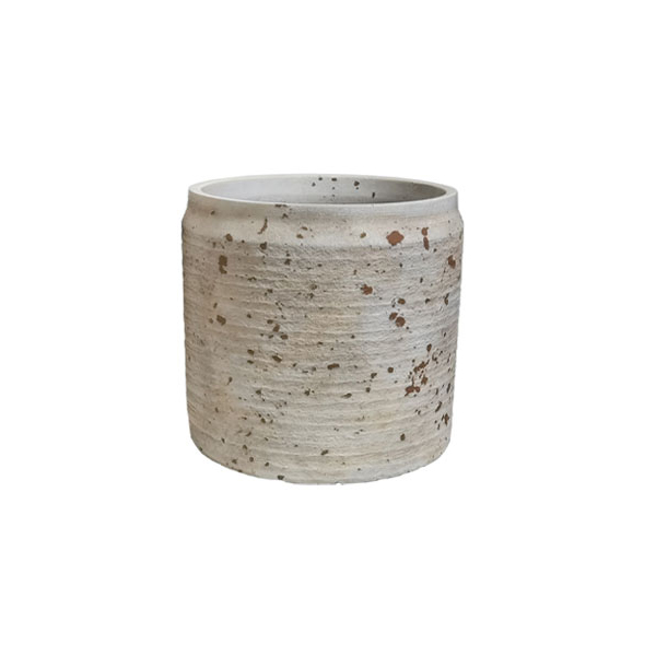 ΚΑΣΠΩ ΤΣΙΜΕΝΤΕΝΙΟ ΜΠΕΖ ΜΕ ΠΙΤΣΙΛΙΕΣ Φ20x19cm