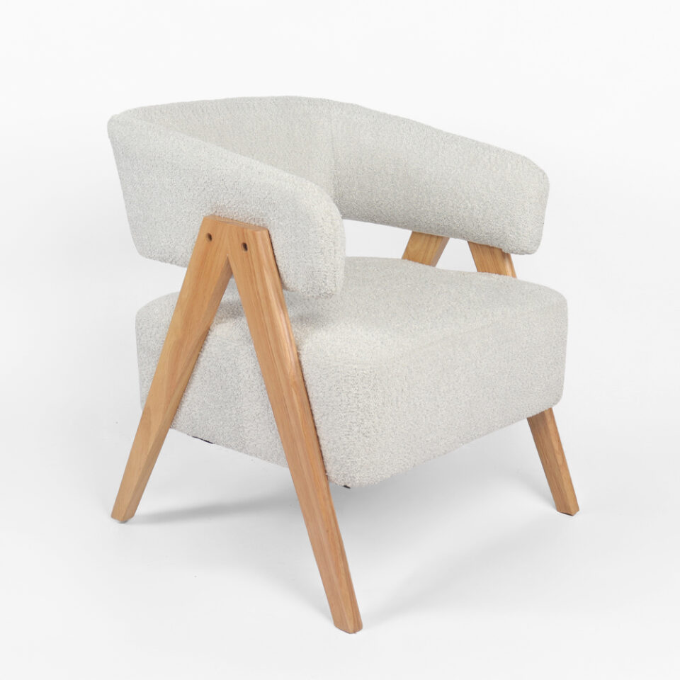 LAMDA ΠΟΛΥΘΡΟΝΑ BEIGE ΦΥΣΙΚΟ 74x67x66cm