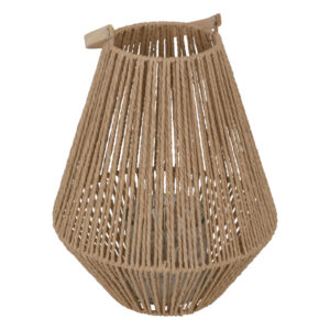 AIRIS, ΦΑΝΑΡΙ ΜΕΤΑΛΛΟ & ΝΗΜΑ ΜΠΕΖ Φ26xY31cm