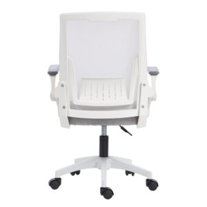 ΚΑΡΕΚΛΑ ΓΡΑΦΕΙΟΥ ΛΕΥΚΟ PP--ΑΝΟΙΧΤΟ ΓΚΡΙ MESH 60x60x92-100Υεκ