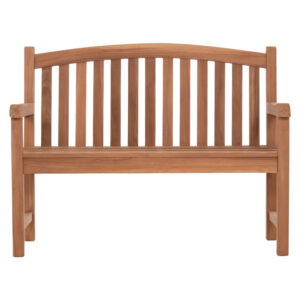 ΠΑΓΚΑΚΙ ΚΗΠΟΥ 2ΘΕΣΙΟ ELENA HM6651 ΞΥΛΟ TEAK--ΦΥΣΙΚΟ 120x60x95Υεκ.