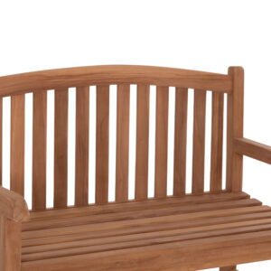 ΠΑΓΚΑΚΙ ΚΗΠΟΥ 2ΘΕΣΙΟ ELENA HM6651 ΞΥΛΟ TEAK--ΦΥΣΙΚΟ 120x60x95Υεκ.