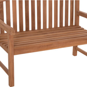 ΠΑΓΚΑΚΙ ΚΗΠΟΥ 2ΘΕΣΙΟ ELENA HM6651 ΞΥΛΟ TEAK--ΦΥΣΙΚΟ 120x60x95Υεκ.