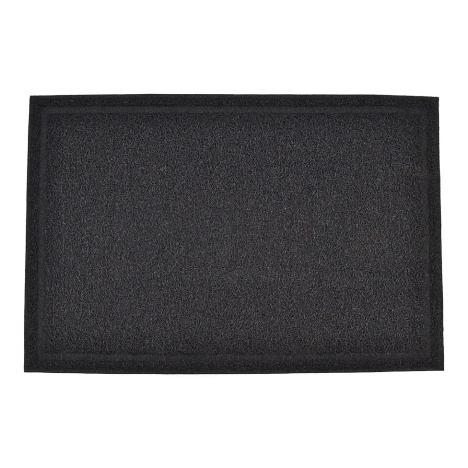 ΠΑΤΑΚΙ ΜΕ ΑΝΤΙΟΛΙΣΘΗΤΙΚΗ ΒΑΣΗ PVC 40x60εκ. ΜΑΥΡΟ